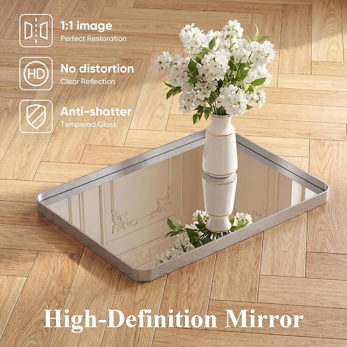 NEWBULIG 36X36 Inch Bathroom Mirror - Image 3