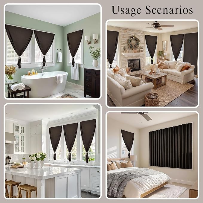 Self-Adhesive Total 100% Blackout Window Treatment - Image 7