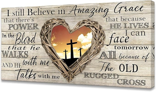 Cao Gen Decor Art A63575 Amazing Grace Wall Art Decor Canvas Print Picture by Cao+Gen+Decor+Art