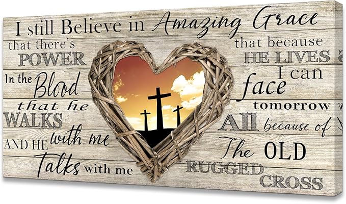 Cao Gen Decor Art A63598 Amazing Grace Wall Art Decor Canvas Print Picture by Cao+Gen+Decor+Art