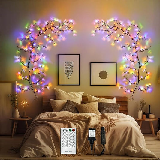 Enchanted Willow Vine Lights for Home Decor by YCoisini
