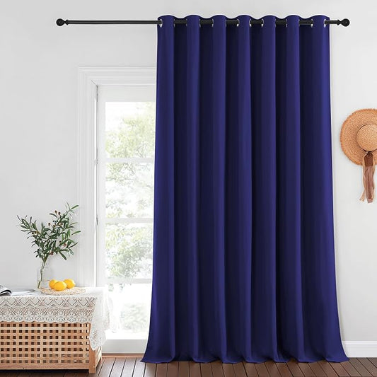 NICETOWN Blackout Curtains for Sliding Glass Door Room Divider Noise Reduce by NICETOWN