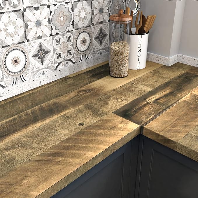 WESTICK Brown Wood Contact Paper by WESTICK