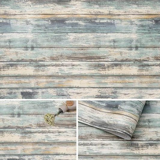 Arthome11x100'' Rustic Wood Contact Paper Peel and Stick Self-Adhesive Wallpaper by ArthomeWALLDECOR