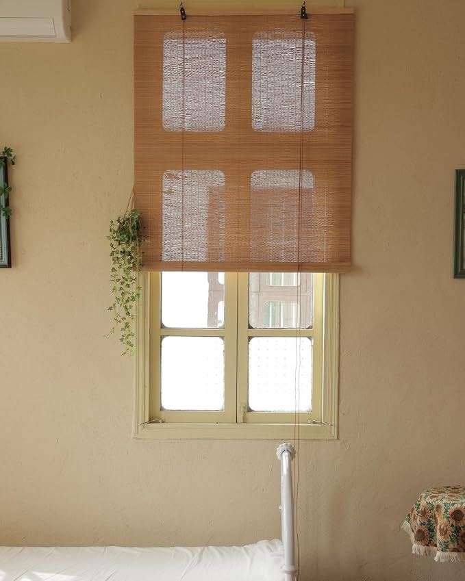 24" Wx72 H Bamboo Blinds Roller Shades - Image 9