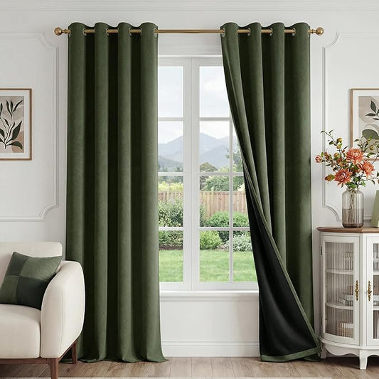 FMFUNCTEX 100% Blackout Curtains by Fmfunctex