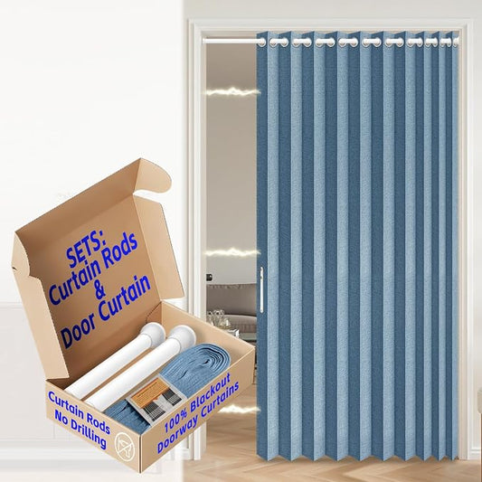 AJAZZ Blackout Accordion Door by AJAZZ