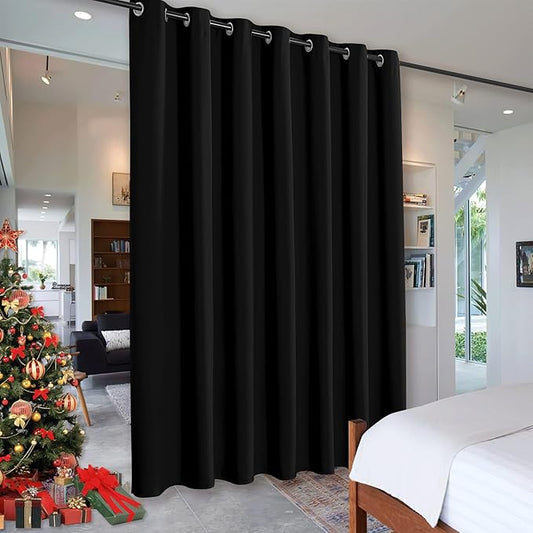 RYB HOME Blackout Curtains Soundproof Energy Saving Insulating Privacy Room by RYBHOME