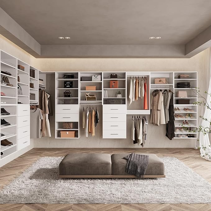 ROOMTEC Modular Closet System, 31.5" Shelf Closet Tower Wall-Mounted Closet - Image 3