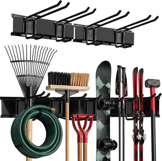 TIDYME Garage Wall Organizer | 32" Heavy-Duty Tool Storage Rack | Adjustable by Tidyme