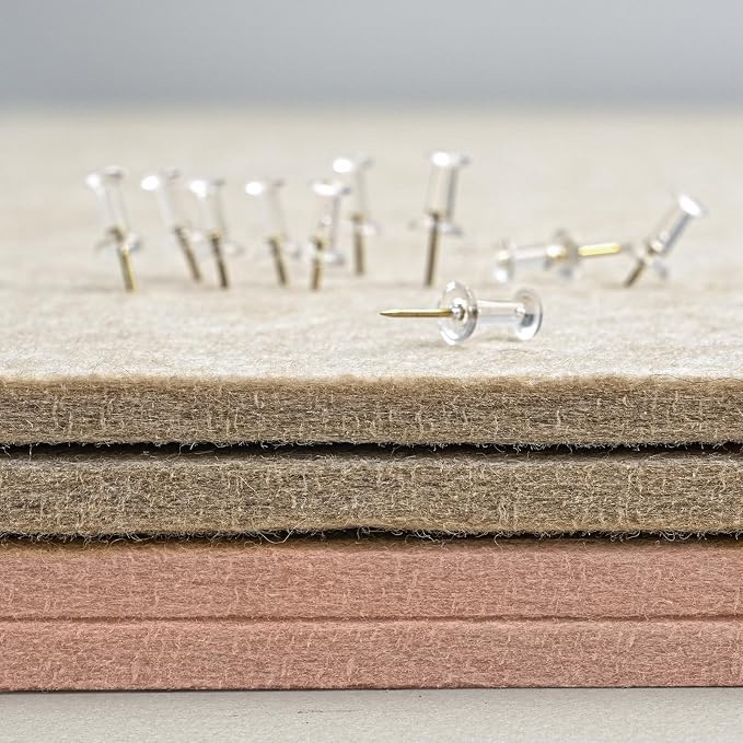 Lightomorrow Bulletin Board, 36 x 24 inches Felt Board - Image 6