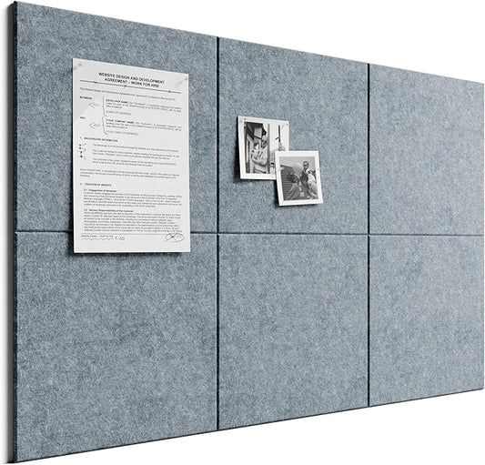 Bumusty Large Cork Board 36" x 24" Alternative by BUMUSTY