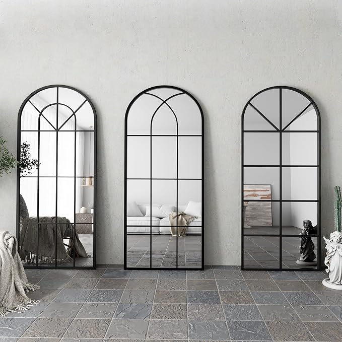 Floor Full Length Mirror, Oversize Wall Full Body Mirrors, No Stand - Image 9