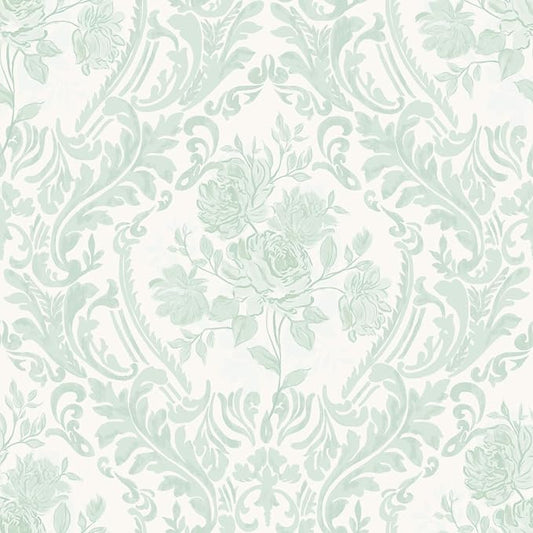 Ismoon Peel and Stick Wallpaper Vintage Floral Contact Paper Boho Watercolor by Ismoon