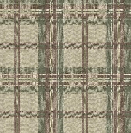 NextWall Harry & Grace Herringbone Plaid Premium Matte Non-Woven Peel and Stick by NextWall