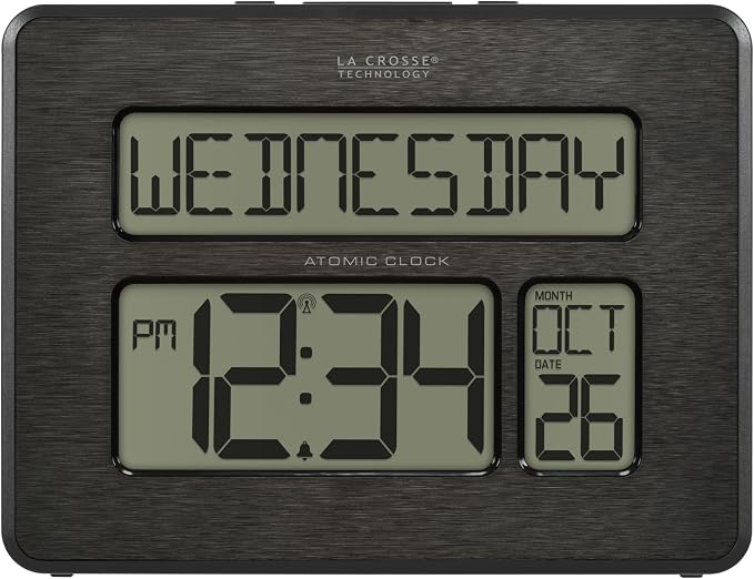 La Crosse Technology 513-1419C Atomic Digital Wall Clock by LaCrosseTechnology