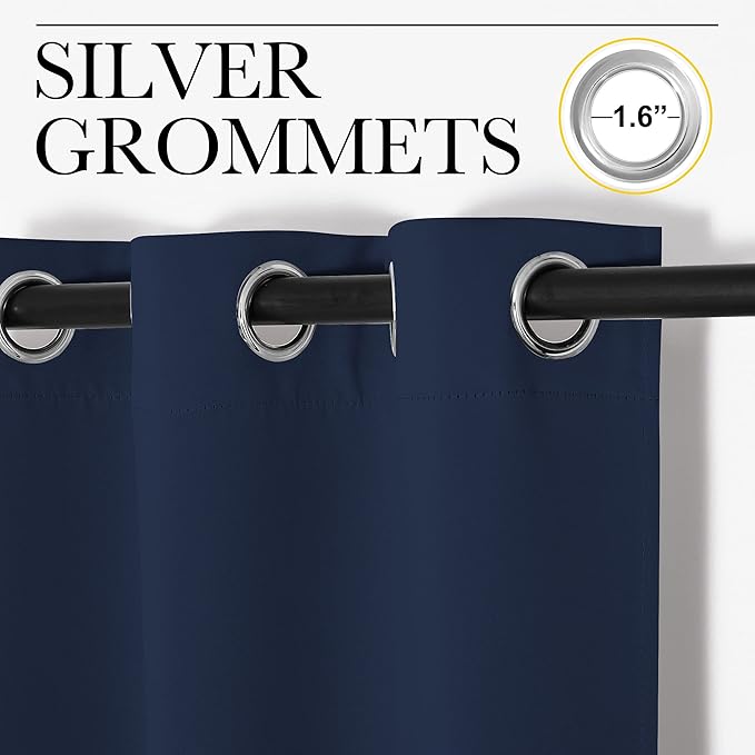 NICETOWN Room Dividers Curtains Screens Partitions, Premium Heavyweight Laundry - Image 3