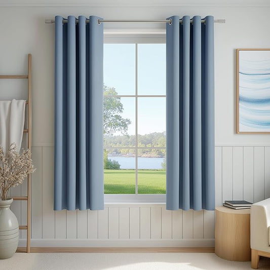 FMFUNCTEX 100% Blackout Curtains by Fmfunctex