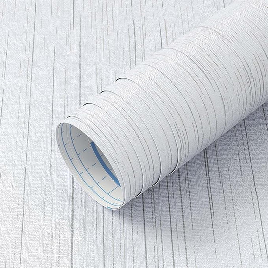 White Grasscloth Wallpaper Peel and Stick Textured Wallpaper by Micpolo