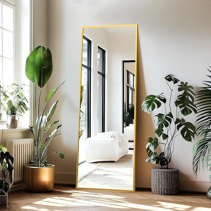Delma Full Length Standing Mirror, Large Floor Mirror - Image 3