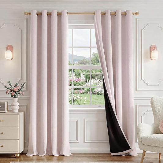 FMFUNCTEX 100% Blackout Curtains by Fmfunctex