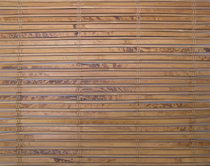 Cordless Woven Wood Roman Shades, 24W x 60H, Winthrop Camel, Sizes 20-72 Wide - Image 7