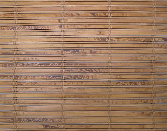 Cordless Woven Wood Roman Shades, 60W x 60H, Winthrop Camel, Sizes 20-72 Wide - Image 7
