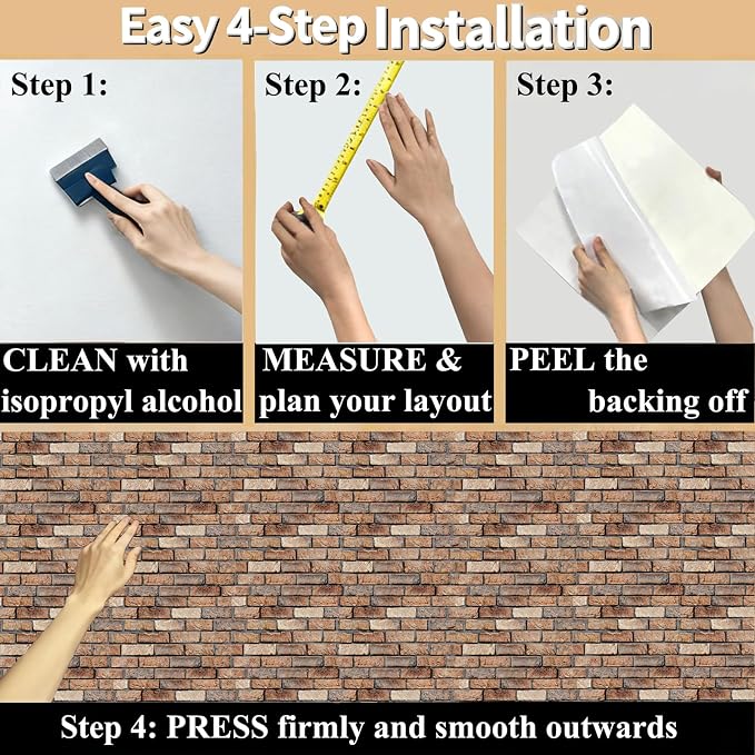 3D Wall Panels Peel and Stick - Image 6