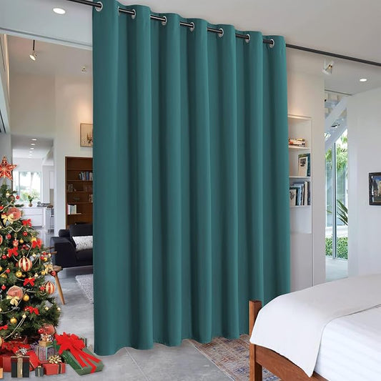 RYB HOME Room Divider Curtains Thermal Insulated Noise Reduce Privacy Window by RYBHOME