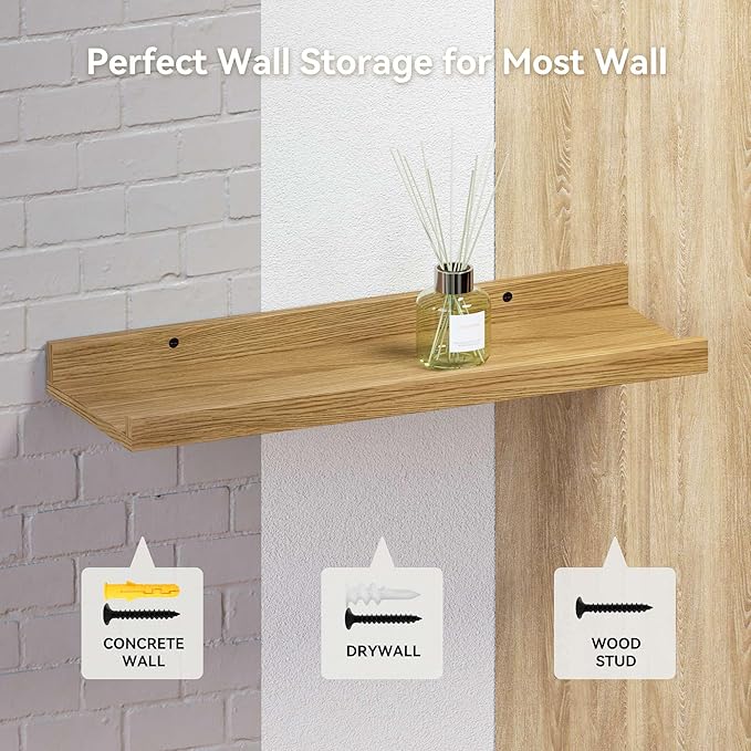 RICHER HOUSE 5 Set Floating Shelves - Image 5