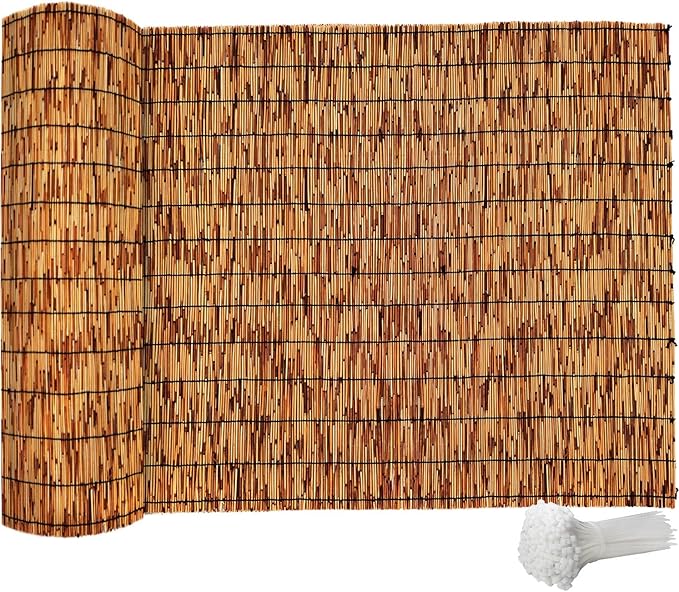 Reed Fencing Rolls, Bamboo Screens Outdoor by Unknown
