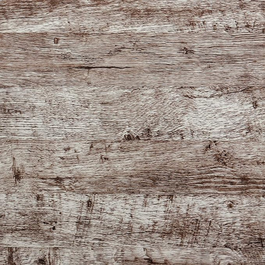 Dimoon 236"x17.7" Wood Stick and Peel Wallpaper Dark Grey Brown Wood Contact by DIYYOURMOON