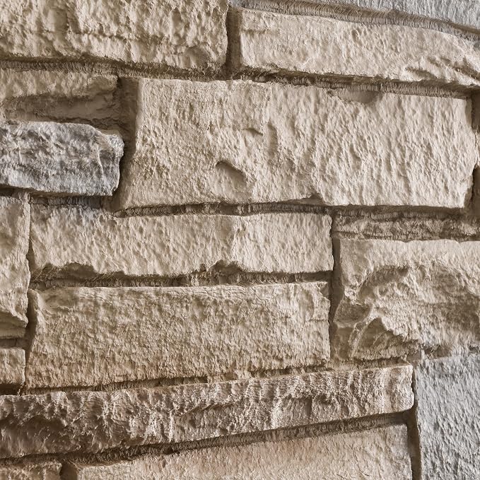 8-Pack Faux Stone Wall Panels PU Stone Veneer Siding, Mortarless Lightweight - Image 5