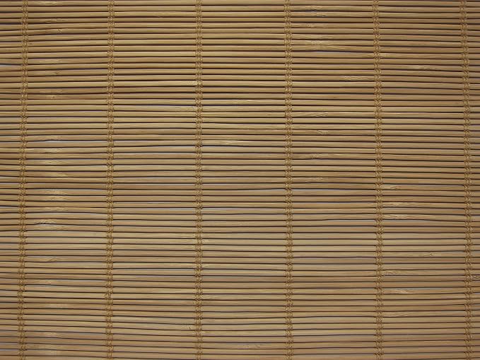 Cordless Woven Wood Roman Shades, 43W x 60H, Bayhead Natural, Sizes 20-72 Wide - Image 2