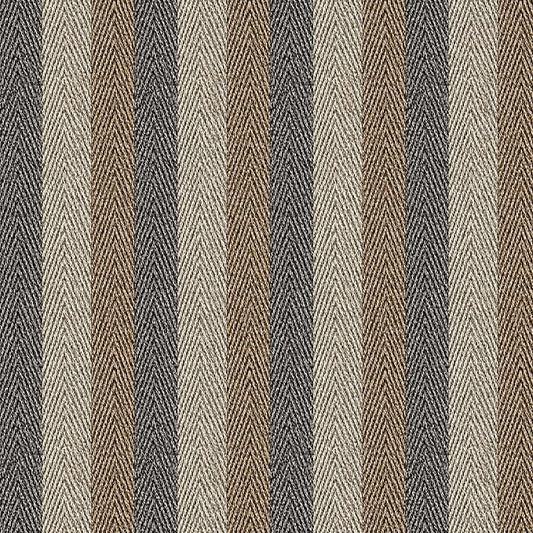 Simon&Siff Textured Fabric Wallpaper Peel and Stick 17.3"x120" Beige/Brown/Grey by SimonSiff