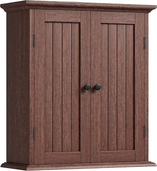 ChooChoo Bathroom Wall Cabinet, Over The Toilet Space Saver Storage Cabinet by ChooChoo