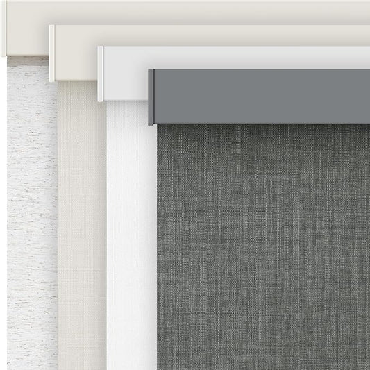 AOSKY Linen Roller Blinds Shades by AOSKY