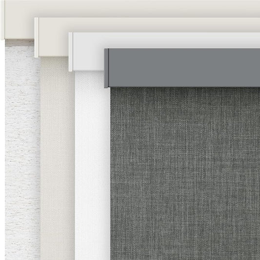 AOSKY Linen Roller Blinds Shades by AOSKY