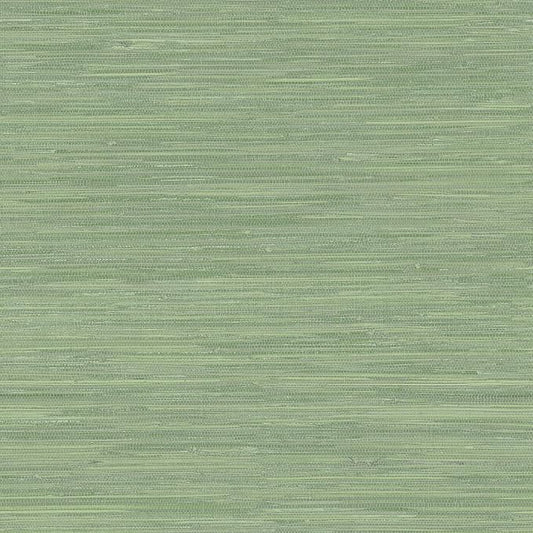 Chesapeake 3120-256017 Waverly Green Faux Grasscloth Wallpaper by Chesapeake