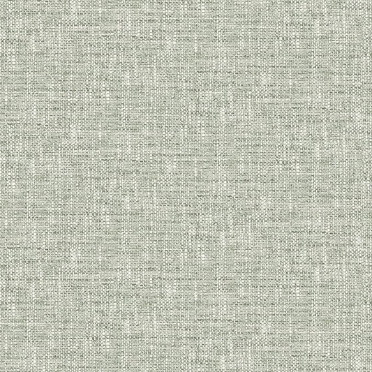 NuWallpaper Sage Poplin Peel and Stick Wallpaper by NuWallpaper
