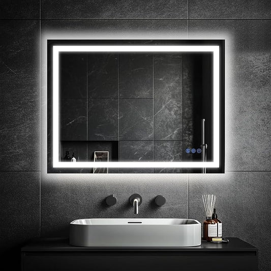 Antok 24"x 36" LED Bathroom Mirror by AntokMirror