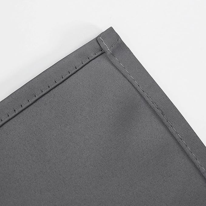 LEMOMO Grey Thermal Blackout Curtains/38 x 84 Inch/Set of 2 Panels Room - Image 8
