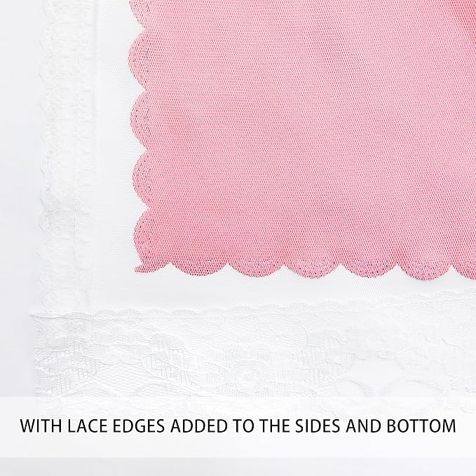 XiDi Pink Blackout Curtains, Room Darkening Curtains - Image 4