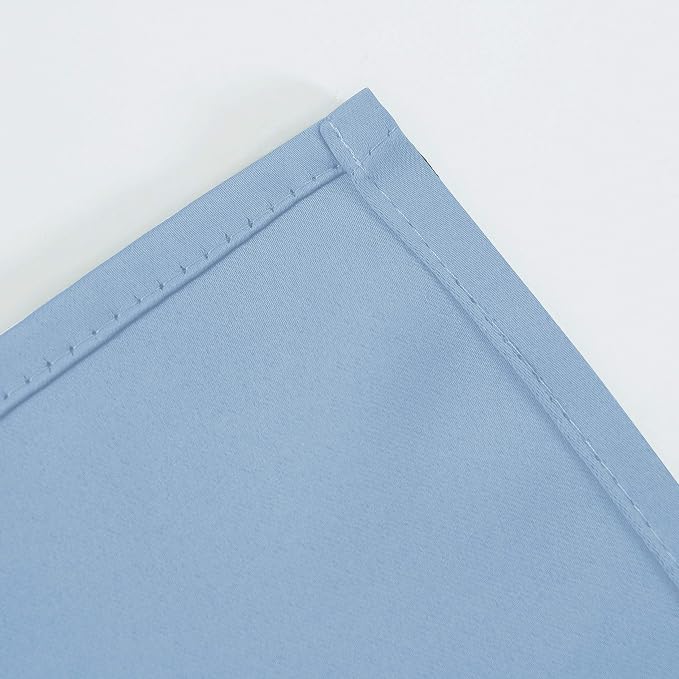 LEMOMO Sky Blue Thermal Blackout Curtains/42 x 95 Inch/Set of 2 Panels Room - Image 7