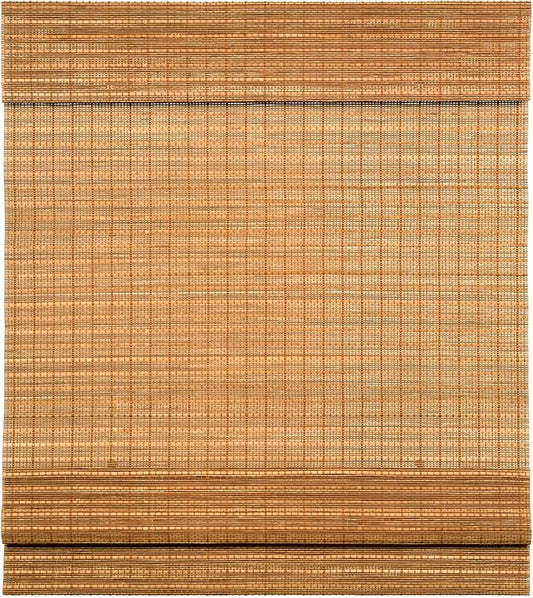 LazBlinds Cordless Bamboo Roman Shades, Light Filtering Window Treatment by LazBlinds