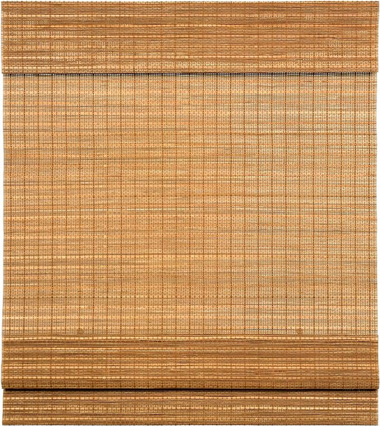 LazBlinds Cordless Bamboo Roman Shades, Light Filtering Window Treatment by LazBlinds