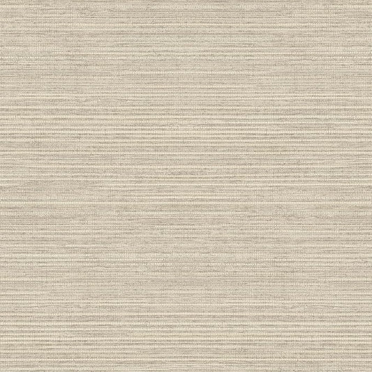Norwall Imitation Grasscloth Wallpaper in Taupe by Norwall