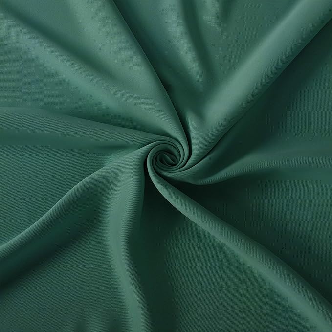 LEMOMO Blackout Curtains 66 x 84 inch/Dark Green Curtains Set of 2 - Image 5