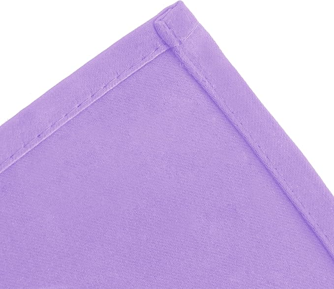 LEMOMO Lavender Blackout Curtains 66 x 63 Inch Length/Set of 2 Curtain - Image 8