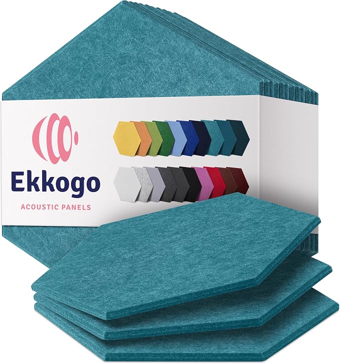 Acoustic Panels 12-Pack by EkkogoAcousticPanels